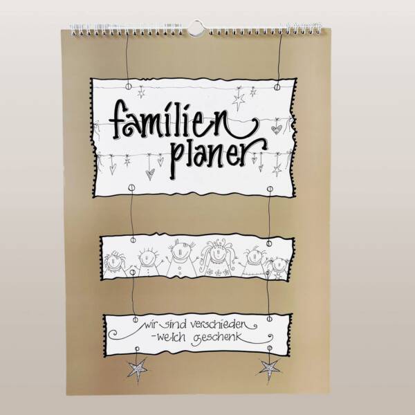 familienplaner-kalender-schwarz-weiss-5-spalten-einzigartig-geschenk-ausmalen